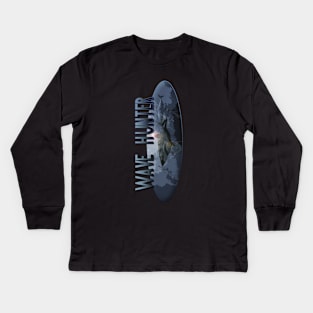 WAVE HUNTER II Kids Long Sleeve T-Shirt